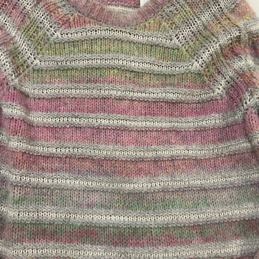 Intermix colorful pastel sweater with tags
